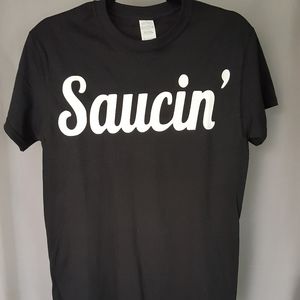 Saucin graphic tshirt